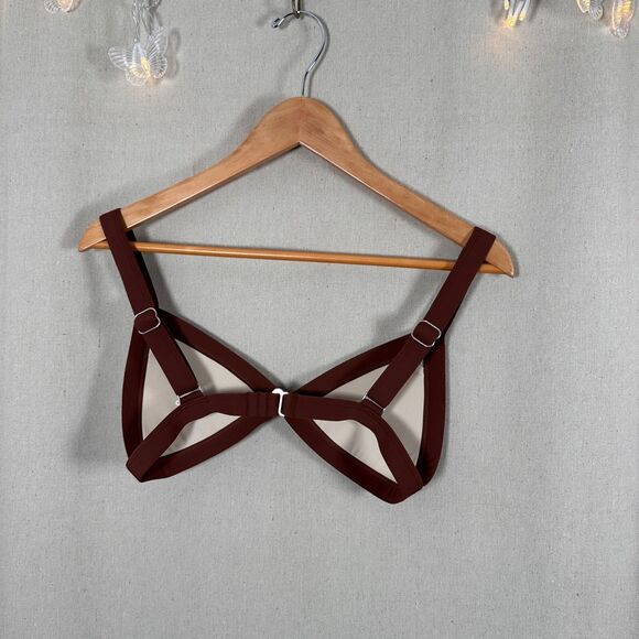 ONEONE Kameron Bikini Top Chocolate Size M - Picture 3 of 5